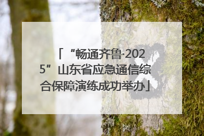 “畅通齐鲁·2025”山东省应急通信综合保障演练成功举办