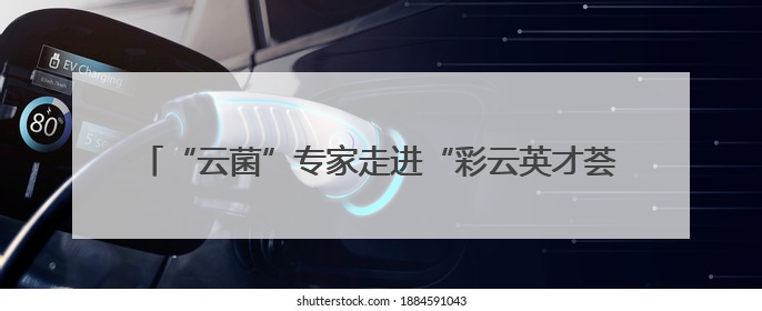 “云菌”专家走进“彩云英才荟”解读“一朵蘑菇”的产业未来