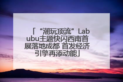 “潮玩顶流”Labubu主题快闪西南首展落地成都 首发经济引擎再添动能