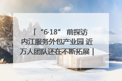 “6·18” 前探访内江服务外包产业园 近万人团队还在不断拓展｜内江东兴“红”在哪⑤