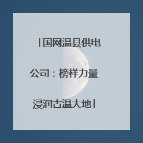 国网温县供电公司：榜样力量浸润古温大地