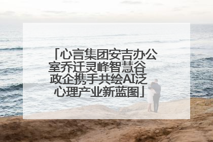 心言集团安吉办公室乔迁灵峰智慧谷 政企携手共绘AI泛心理产业新蓝图