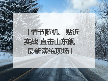 情节随机、贴近实战 直击山东舰最新演练现场