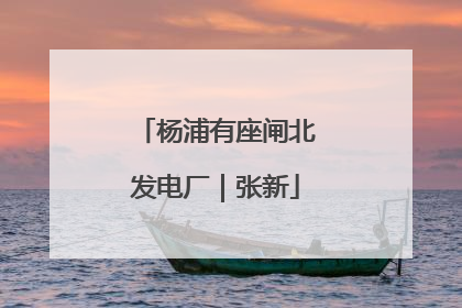 杨浦有座闸北发电厂｜张新