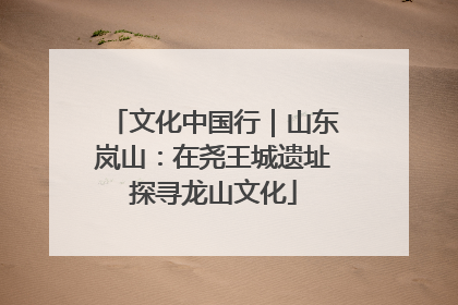 文化中国行｜山东岚山：在尧王城遗址探寻龙山文化