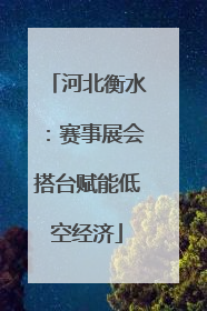 河北衡水：赛事展会搭台赋能低空经济