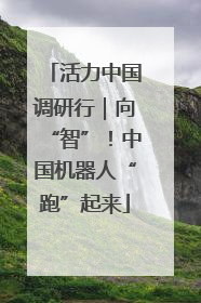 活力中国调研行｜向“智”！中国机器人“跑”起来