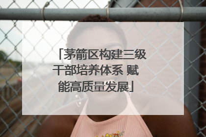 茅箭区构建三级干部培养体系 赋能高质量发展