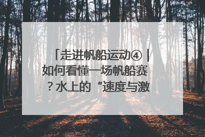 走进帆船运动④｜如何看懂一场帆船赛？水上的“速度与激情”同样精彩
