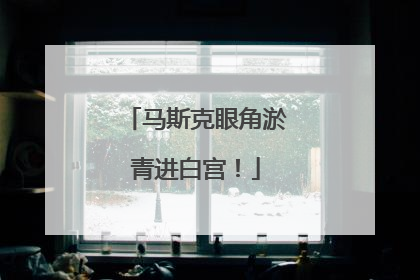 马斯克眼角淤青进白宫！