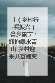 （乡村行·看振兴）畲乡景宁：拥抱绿水青山 乡村迎来共富蝶变