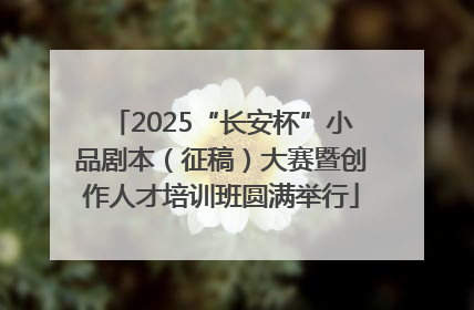 2025“长安杯”小品剧本（征稿）大赛暨创作人才培训班圆满举行