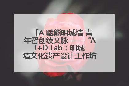 AI赋能明城墙 青年智创续文脉——“AI+D Lab：明城墙文化遗产设计工作坊”在南京开营